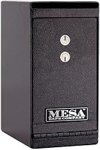 Mesa Safe B-Rate Undercounter Safe Cabinet Dual Key Lock, 6"W x 8-3/4"D x 12"H