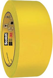 3M Scotch 2460 Paper Ultimate Paint Edge Masking Tape, 300 Degree F Performance Temperature, 17 lbs/in Tensile Strength, 60 yds Length x 2" Width, Gold