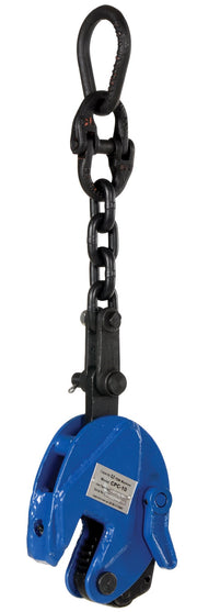 Vertical Plate Clamp w/Chain 1k by Vestil – One Size, Blend, Multi, Model CPC-10
