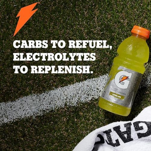 Gatorade Yellow / Lemon Lime / 20 Fl Oz (Pack of 8) Sports Drinks