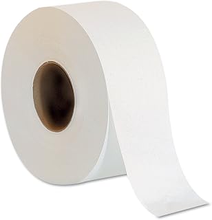 Georgia Pacific 12798 Jumbo Jr. Bathroom Tissue Roll, 9-Inch Dia, 1000ft, 8 Rolls/Carton