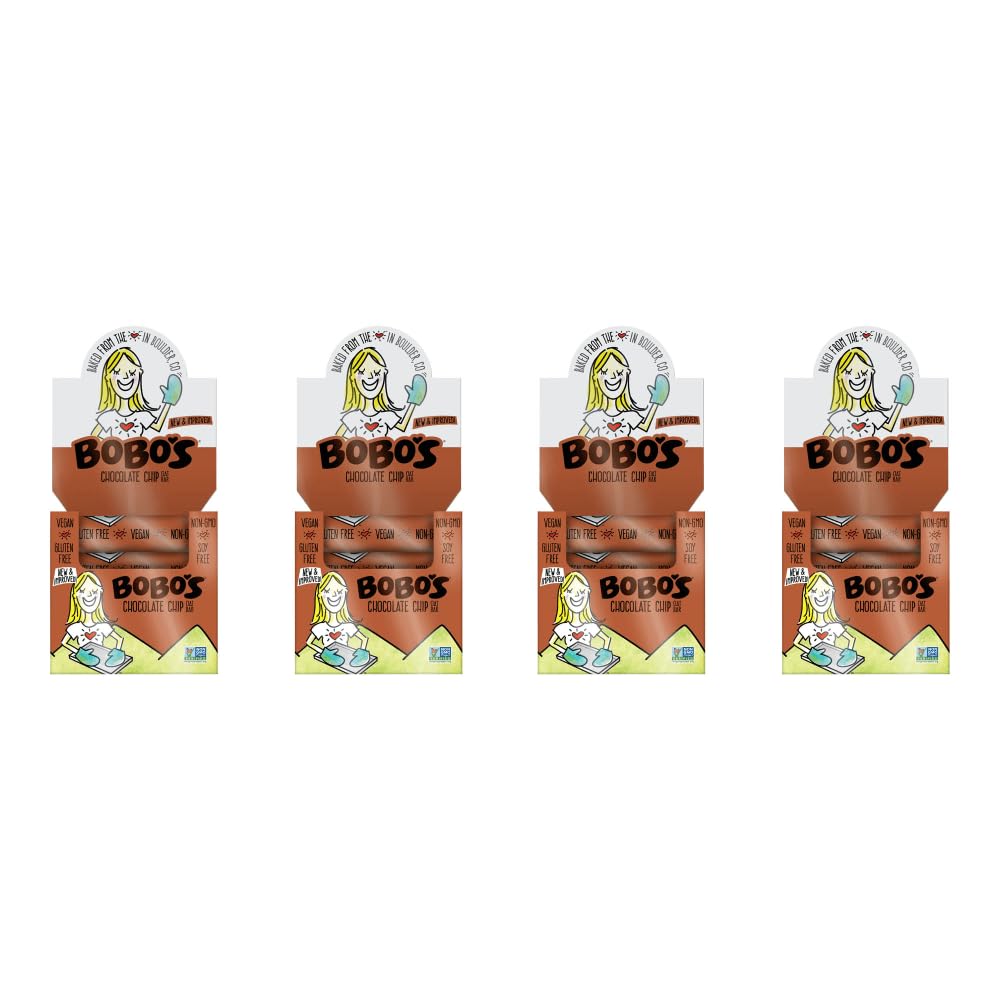 Oat Bars, 3.0 oz. (48 Count) (Chocolate Chip) by Bobo's – 1 Count (Pack of 48), Pack of 48