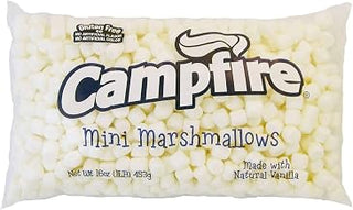 Campfire Mini Natural Vanilla Marshmallow, 1 Pound -- 12 per case.