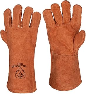 Tillman 1001 14" Shoulder Split Cowhide Welding Gloves, Large