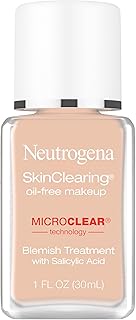Neutrogena SkinClearing Liquid Foundation, 30 Buff, 1 fl oz