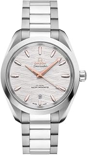 Omega Seamaster Aqua Terra Automatic Opaline Silvery Dial Ladies Watch 220.10.38.20.02.002