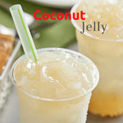Coconut Jelly Topping nata de coco for Bubble Tea 400 g | Coconut Flavor Jelly | for Boba Tea by Fanale – 400 g (Pack of 1)