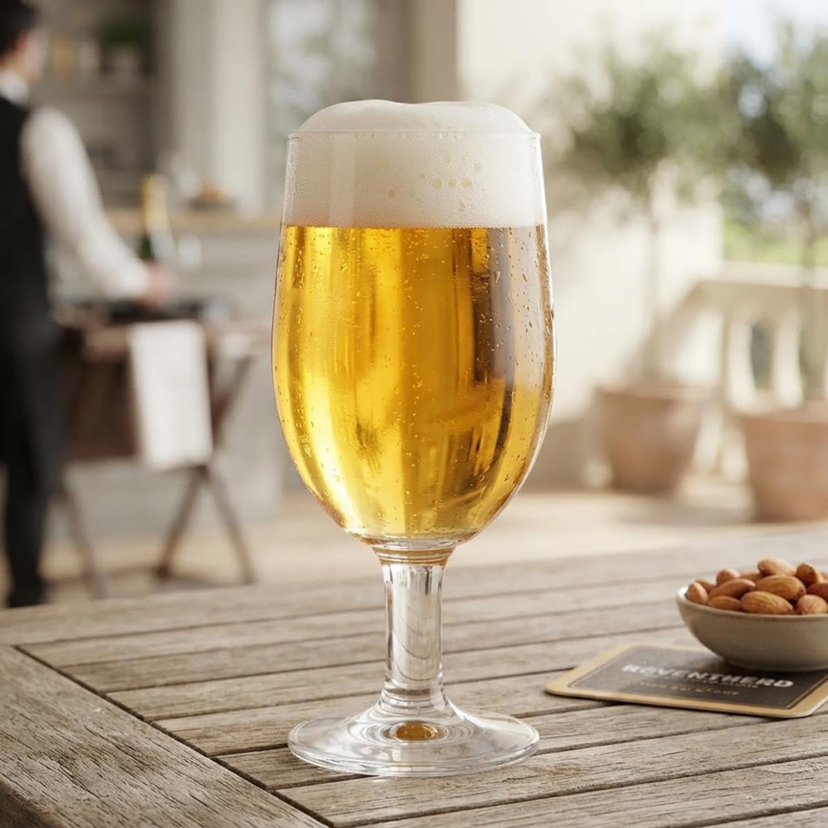 Bell-Set 6 Glasses Tensioned Glass Beer 44 cl by Arcoroc – 440.0 milliliters, Glass, Transparent, Pack of 6, Model CAMPANA