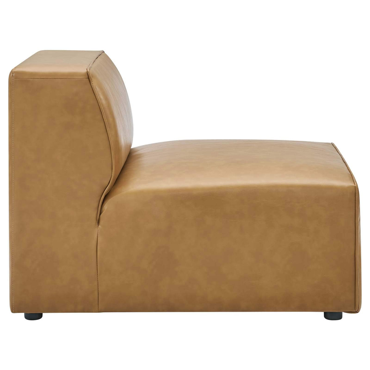 Modway Tan / Armless Chair / Contemporary Sofas & Couches