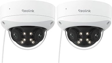 REOLINK Duo 2V PoE 8MP Dual-Lens PoE Camera with IK10 Vandal-Proof (Pack of 2)