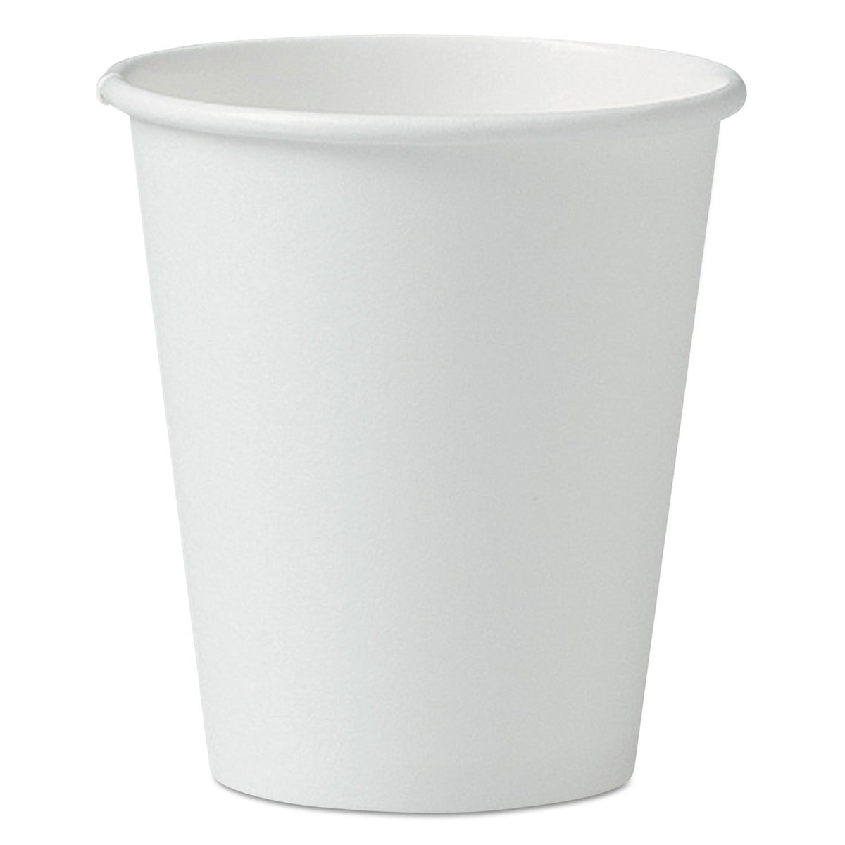 376W Single-Sided Poly Paper Hot Cups by SOLO – 1000 Count (Pack of 1), 6.0 fluid_ounces, Paper, White, Pack of 1000