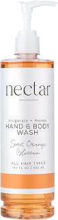 World Amenities Nectar Collection Hand & Body Wash Pump Bottle, 13.5 fl oz