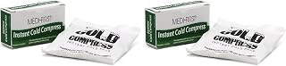 Medique Products 72401 Disposable Instant Cold Pack, 4" x 6" (Pack of 2)