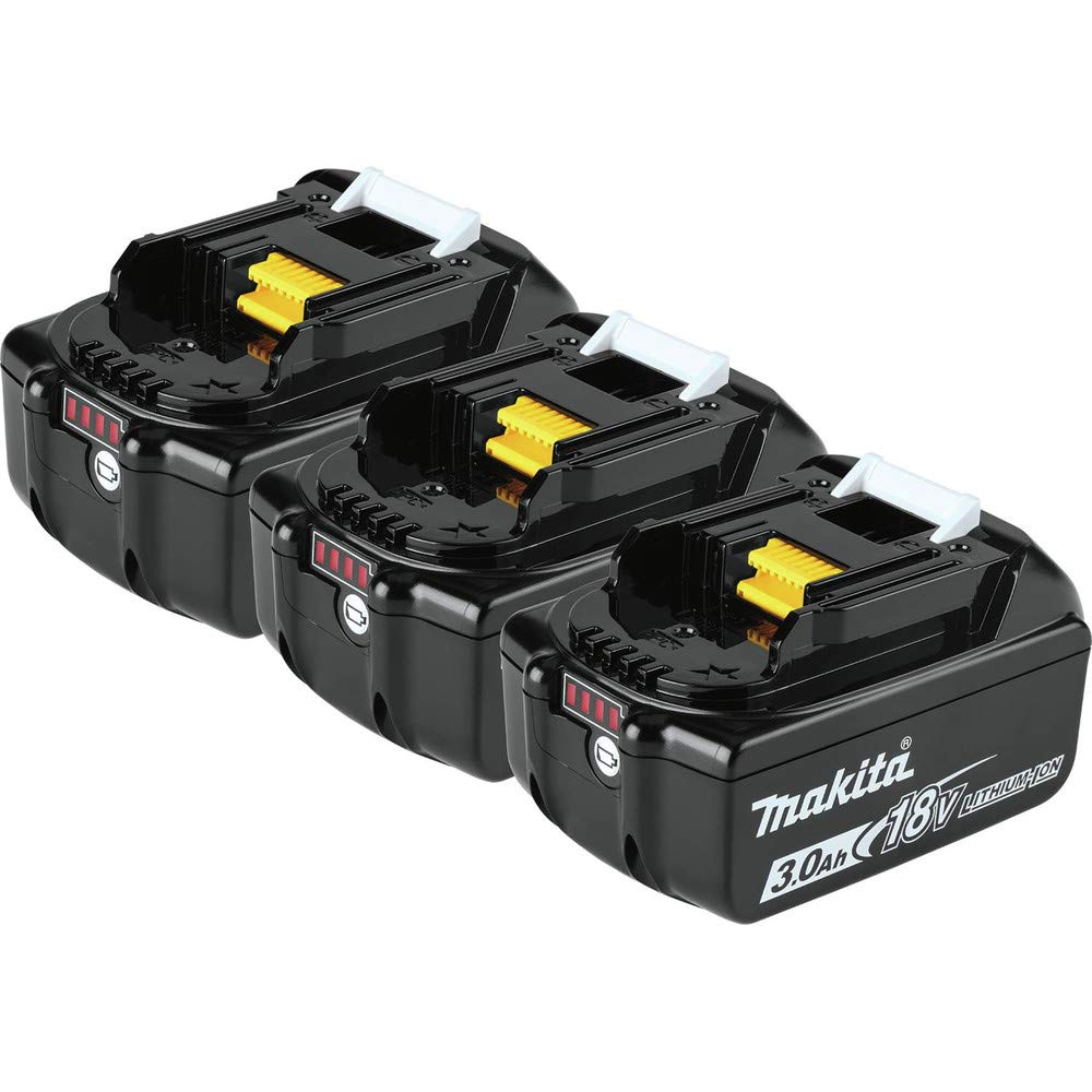 Makita 3.0Ah Battery, 3-Pk / 1 Battery Packs