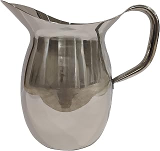 Vollrath Satin Finish S/S Hollow Handle Bell-Shaped 3 Qt Pitcher