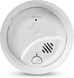 First Alert Hardwire Smoke Alarm | SMI100-AC, 9V Battery Backup