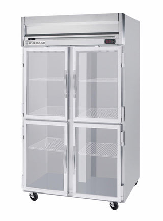 Beverage-Air Horizon Series 2 Section Glass Half Door Reach-In Freezer by Beverage Air – Model HFP2-1HG