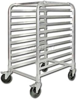 Winco ALRK-10BK Sheet Pan Rack, 26"L x 20-5/8" x 39"H, (10) full size pan capaci