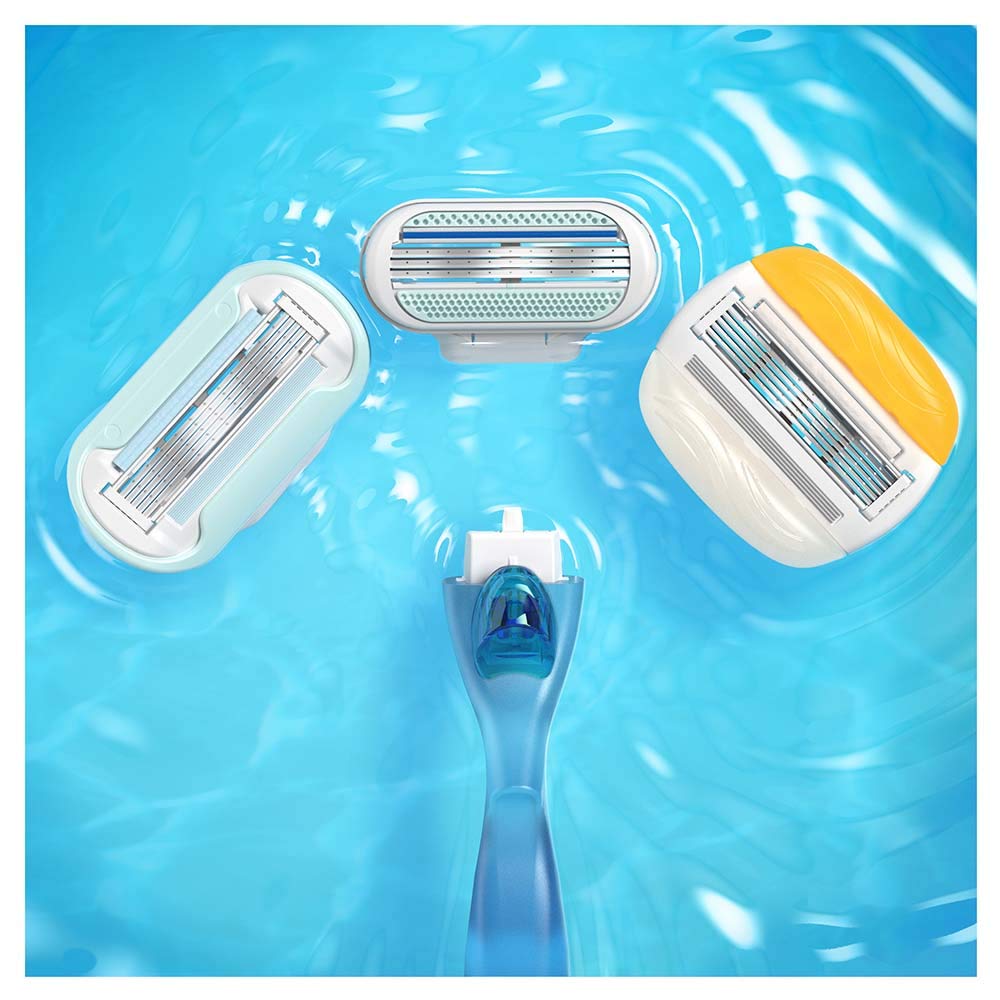 Venus Smooth Razor Blade Refills by Gillette – Pack of 4, Model 75074661