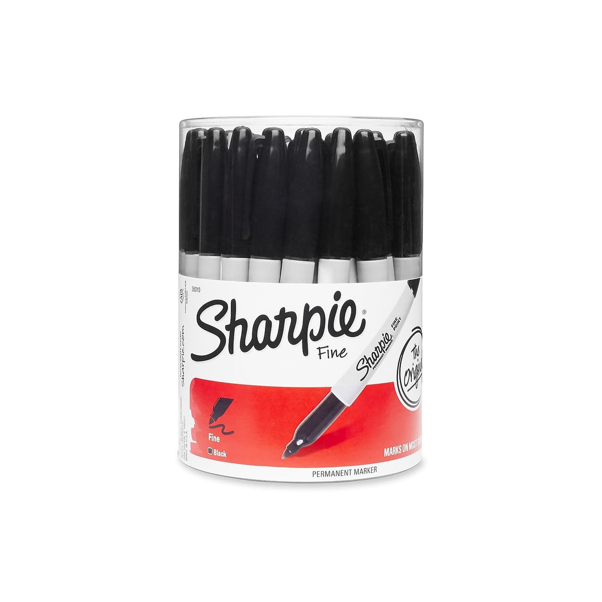 Fine Point Marker by Sharpie – 1 Count (Pack of 36), Black, Pack of 36, Model SAN35010-A1
