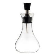 10 Oz. Oil & Vinegar Bottle by Tablecraft – Medium, Glass (te), Silver, Model 13006