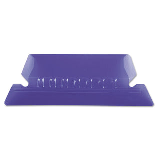 ESS42VIO - Hanging File Folder Tabs by Pendaflex – Plastic, Violet, Pack of 25, Model PFX42VIO