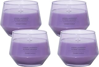 Yankee Candle Studio Medium Candle, Lemon Lavender, 10 oz, 4-Pack