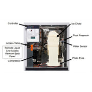 Prodigy Plus Flake Ice 22" Ice Maker - 800 lb/Day by Scotsman – 800 lb / Day - No Storage, 0.0 pounds, Model FS0822AX-1