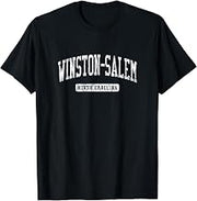 Winston-Salem NC J03 Vintage Athletic Sports Design T-Shirt