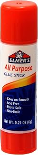Elmer's All-Purpose School Glue Stick, 0.21 Ounces, Clear
