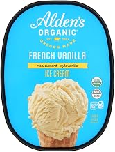 Aldens Organic French Vanilla Ice Cream, 48 Fluid Ounce - 3 per case.