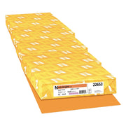 Astrobrights Naranja (Cosmic Orange) / 11 x 17 (Pack of 4) / Bold, Vibrant Orange Business Paper Products