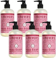 Mrs. MEYER'S Liquid Hand Soap Peppermint, 12.5 Fl Oz. (Pack of 6)