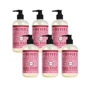Liquid Hand Soap Peppermint by Mrs. MEYER'S – 12.5 Fl Oz (Pack of 6), Pack of 6, Model 808124702066