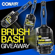 Conair Small Round Carbon Smooth Hair Brush