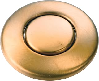Air Switch Sink Top Decorative Button, STC-BB, Brushed Bronze | Compatible with INSINKERATOR Dual Outlet Garbage Disposal Air Switch Kits (STS-OO and STS-OOSN)