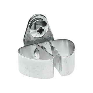 Durahook 1 1/8in. Standard Clip with 1/4in. to 1/2in. Hold Range by Triton Products – Steel, Silver, Model 73205