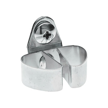 Durahook 1 1/8in. Standard Clip with 1/4in. to 1/2in. Hold Range by Triton Products – Steel, Silver, Model 73205