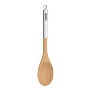 Solid Spoon- Silver by Cuisinart – One Size, Stainless Steel, Wood, Model CTG-BEW-SSS
