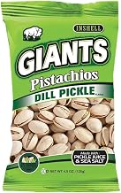Giants Dill Pickle Pistachios, 4.5 Ounce -- 8 per case.
