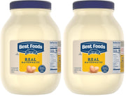 Best Foods 128 Fl Oz (Pack of 2) / Real / Off white Mayonnaise