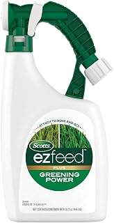 Scotts EZ Feed Plus Greening Power, 32 oz. | Liquid Fertilizer for Green Lawns, Use on All Grass Types