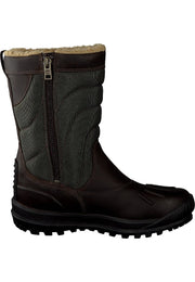 Women's Mount Holly Duck Boot by Timberland – 9, leather-and-fabric, Dark Brown, Model 18648