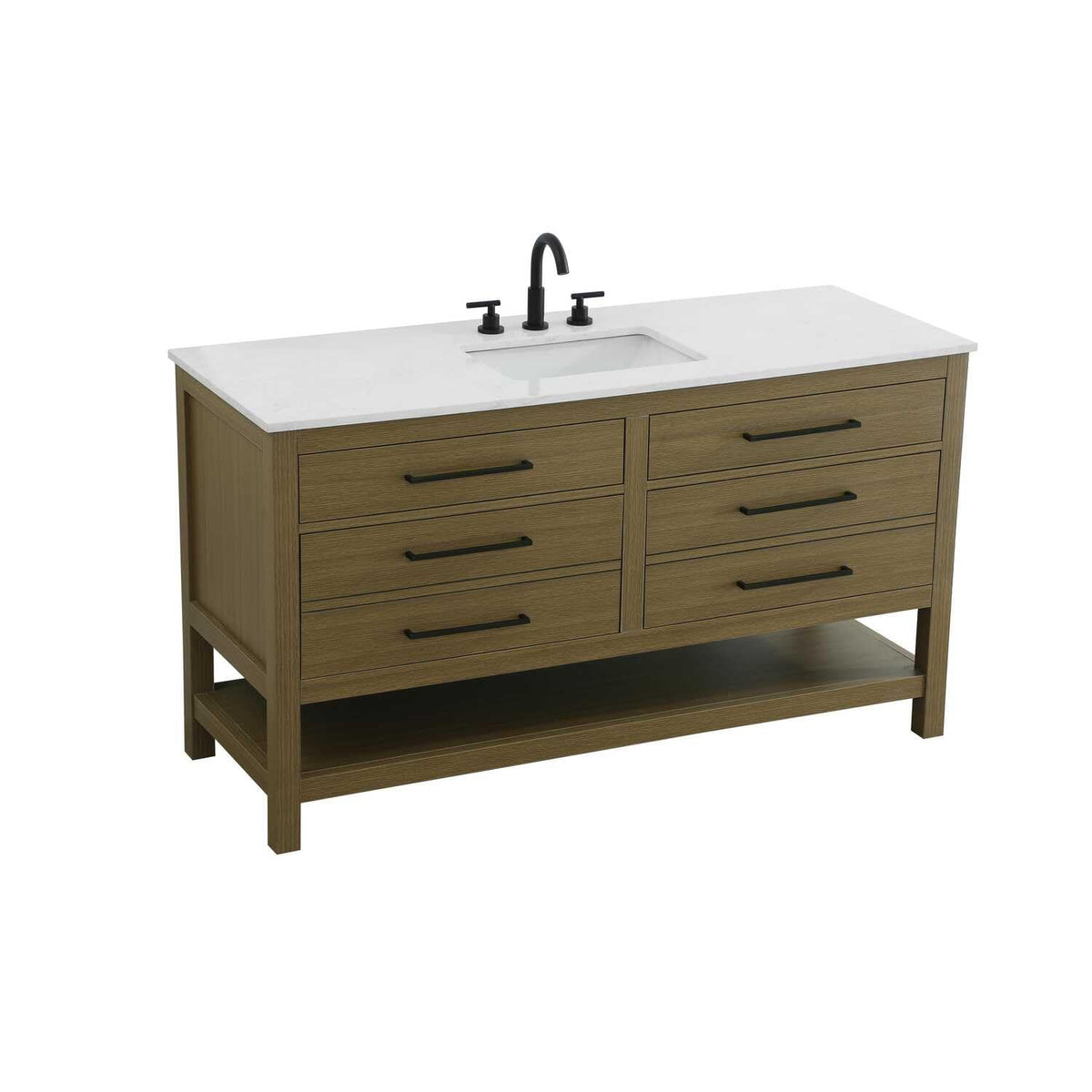 Bathroom Vanity Chestnut Brown by karson – Chestnut Brown