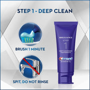 3D White 2-Step Teeth Whitening Toothpaste Kit by Crest – 6.3 Ounce (Pack of 1), Plastic, Daily, Model 313599