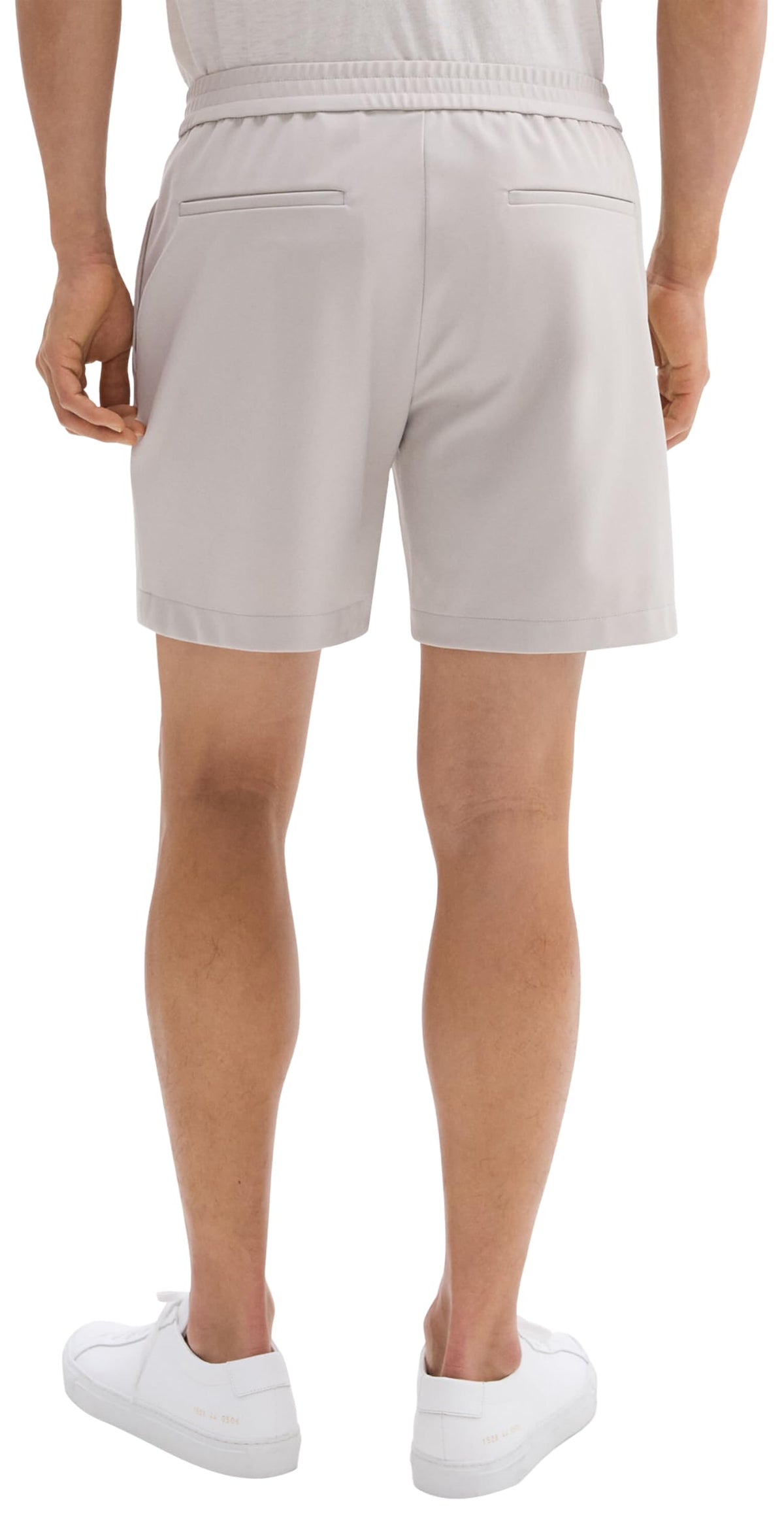 Men's Curtis Be S 6h in Precision Ponte by Theory – Fog, Model M0597201