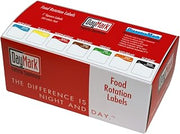 DayMark Safety Systems Day of The Week 1" Square Dissolvable Labels, Monday-Sunday, Dispenser Box Included (3,500 Labels)