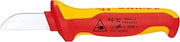 KNIPEX 98 52 SB Cable Knife VDE-tested in blister packaging