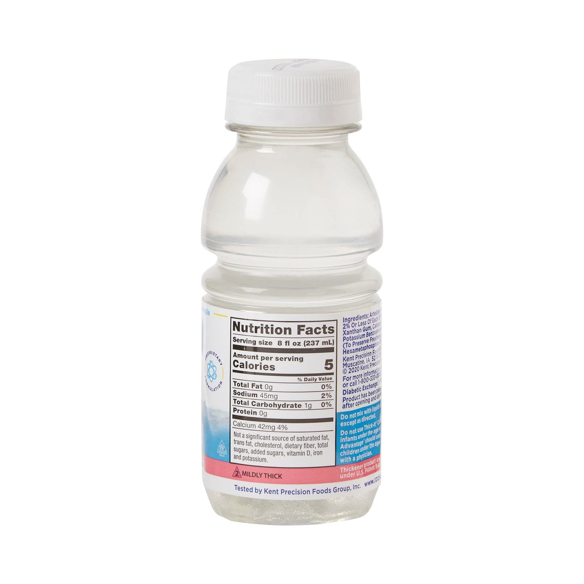 Clear Advantage Mildly Thick/Nectar Water Drink by Thick-It – 8 Fl Oz (Pack of 24), Pack of 24, Model B451-L9044