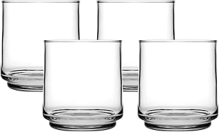 Anchor Hocking 12-Ounce Finlandia Rocks Drinking Glasses (4-Pieces, 12-ounce, dishwasher safe)